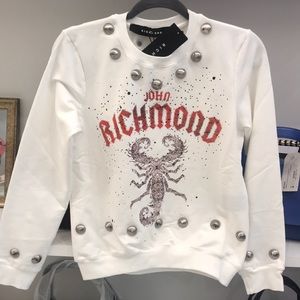 BRAND NEW & AUTHENTIC! Richmond Fazenda sweatshirt